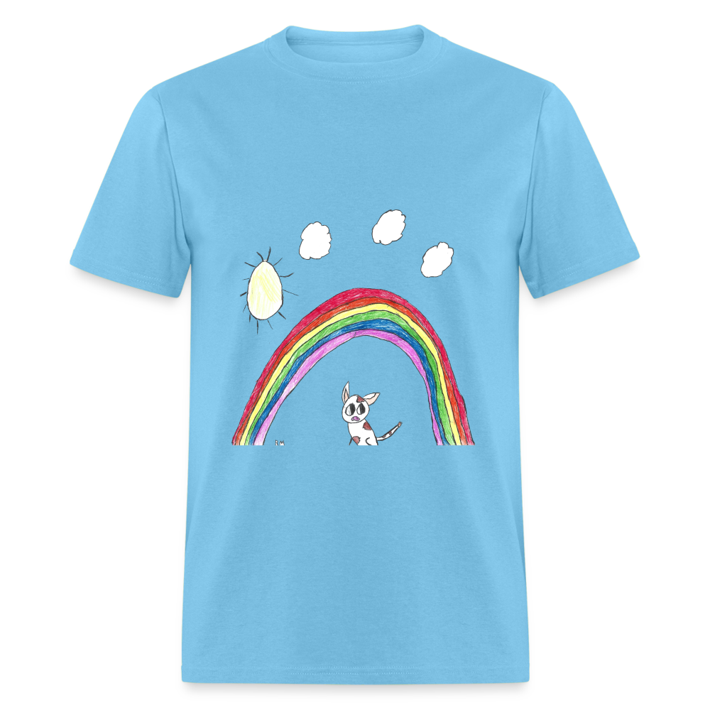 Rowan's Rainbow T-Shirt - aquatic blue