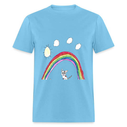 Rowan's Rainbow T-Shirt - aquatic blue