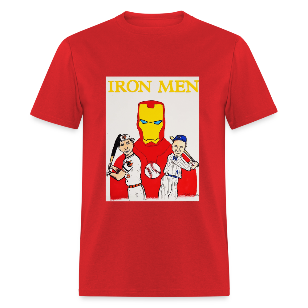 Elijah's Iron Men T-Shirt - red
