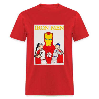 Elijah's Iron Men T-Shirt - red