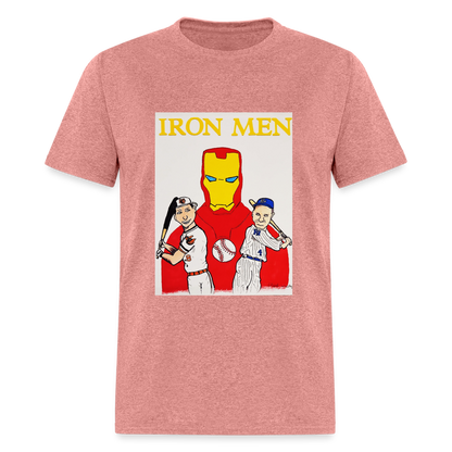 Elijah's Iron Men T-Shirt - heather mauve
