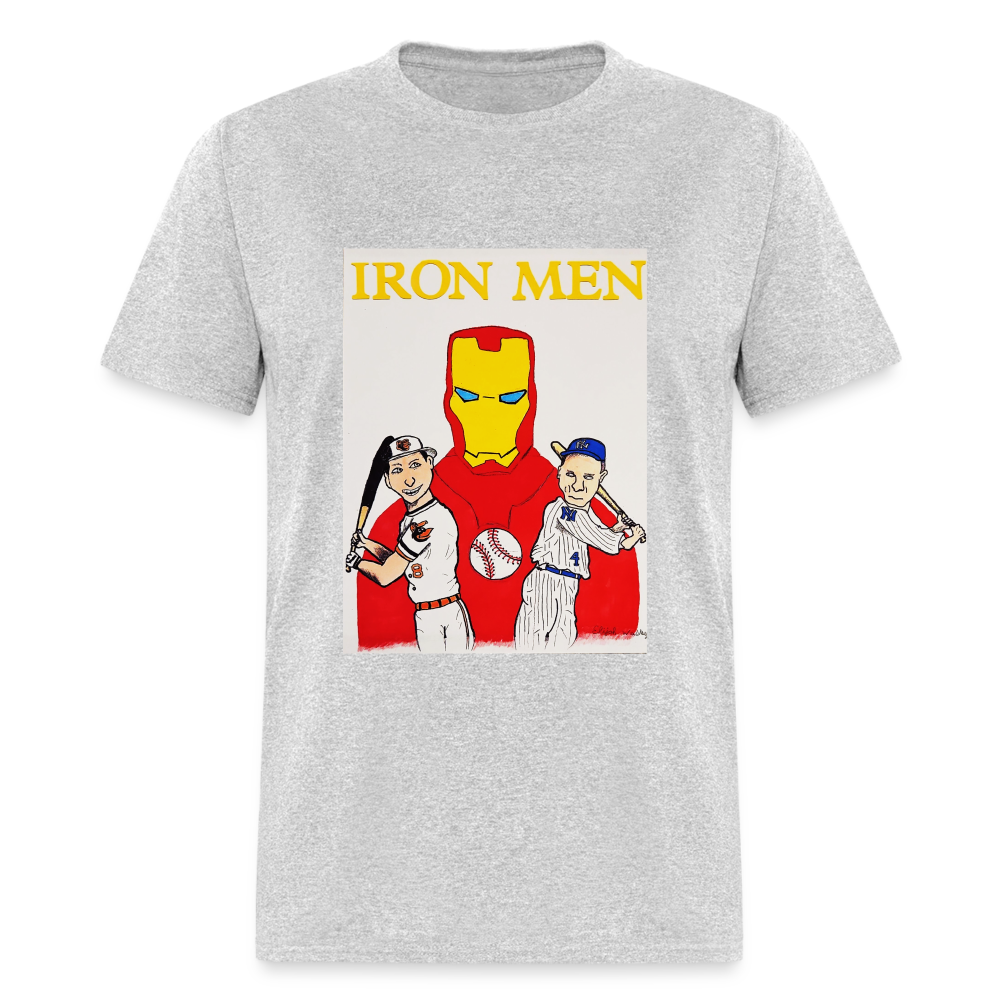 Elijah's Iron Men T-Shirt - heather gray