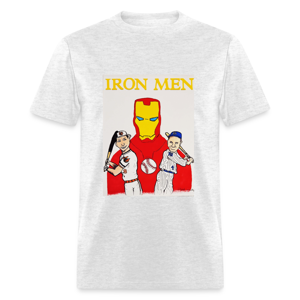 Elijah's Iron Men T-Shirt - light heather gray