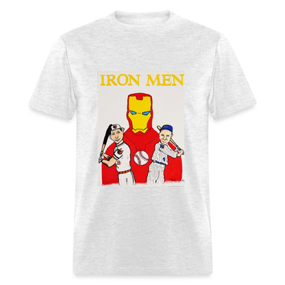 Elijah's Iron Men T-Shirt - light heather gray
