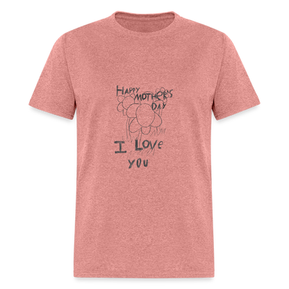 Greyson's Happy Mother's Day T-Shirt - heather mauve