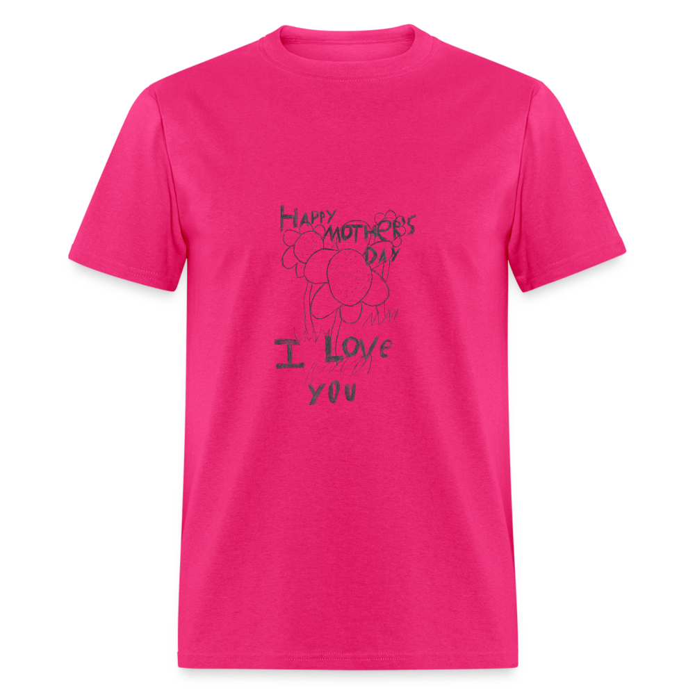 Greyson's Happy Mother's Day T-Shirt - fuchsia