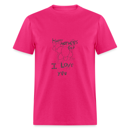Greyson's Happy Mother's Day T-Shirt - fuchsia