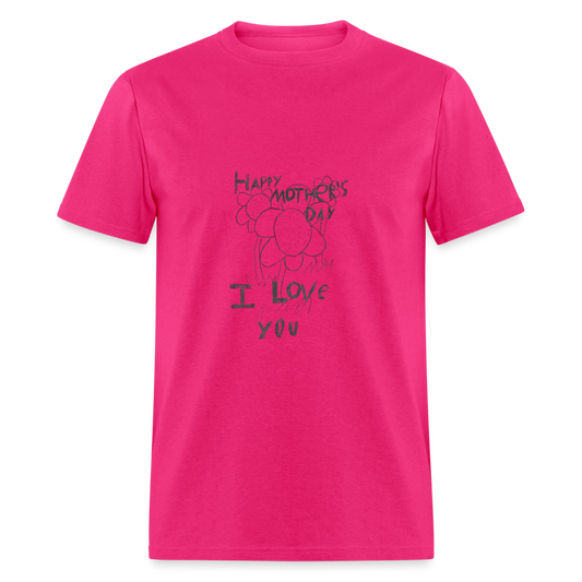 Greyson's Happy Mother's Day T-Shirt - fuchsia