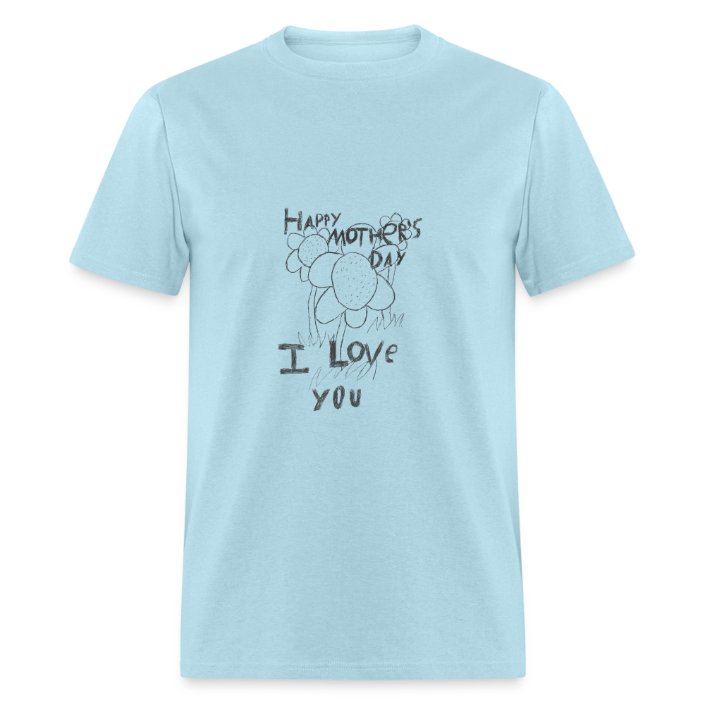 Greyson's Happy Mother's Day T-Shirt - powder blue