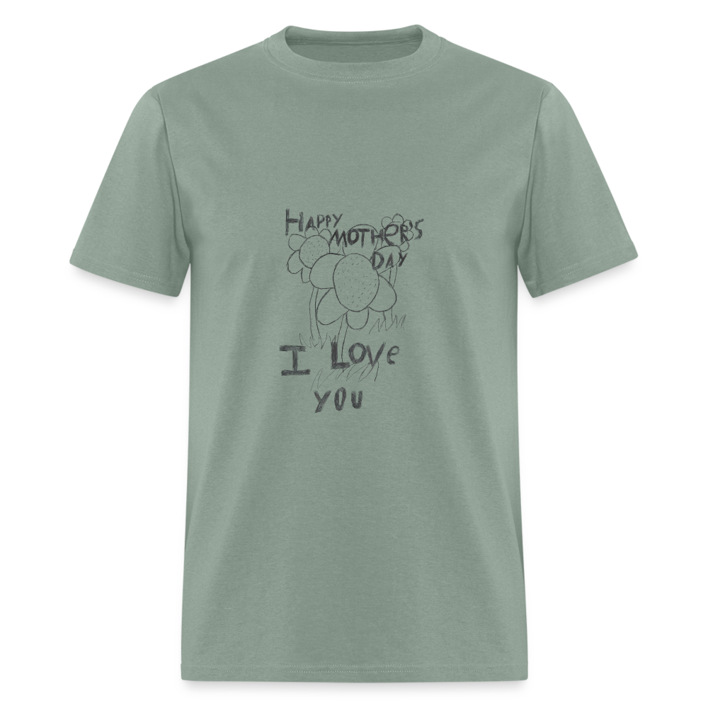 Greyson's Happy Mother's Day T-Shirt - sage