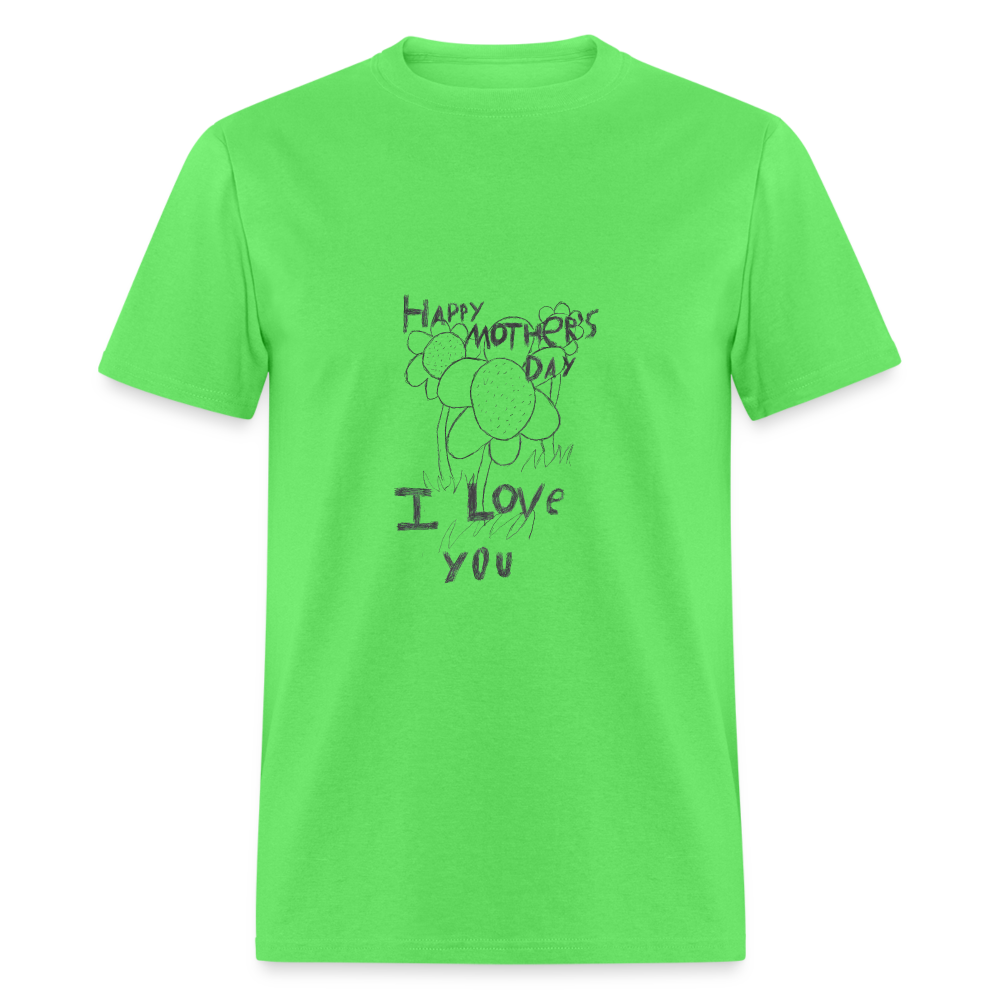 Greyson's Happy Mother's Day T-Shirt - kiwi