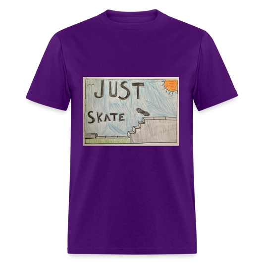 Brody's Just Skate T-Shirt - purple