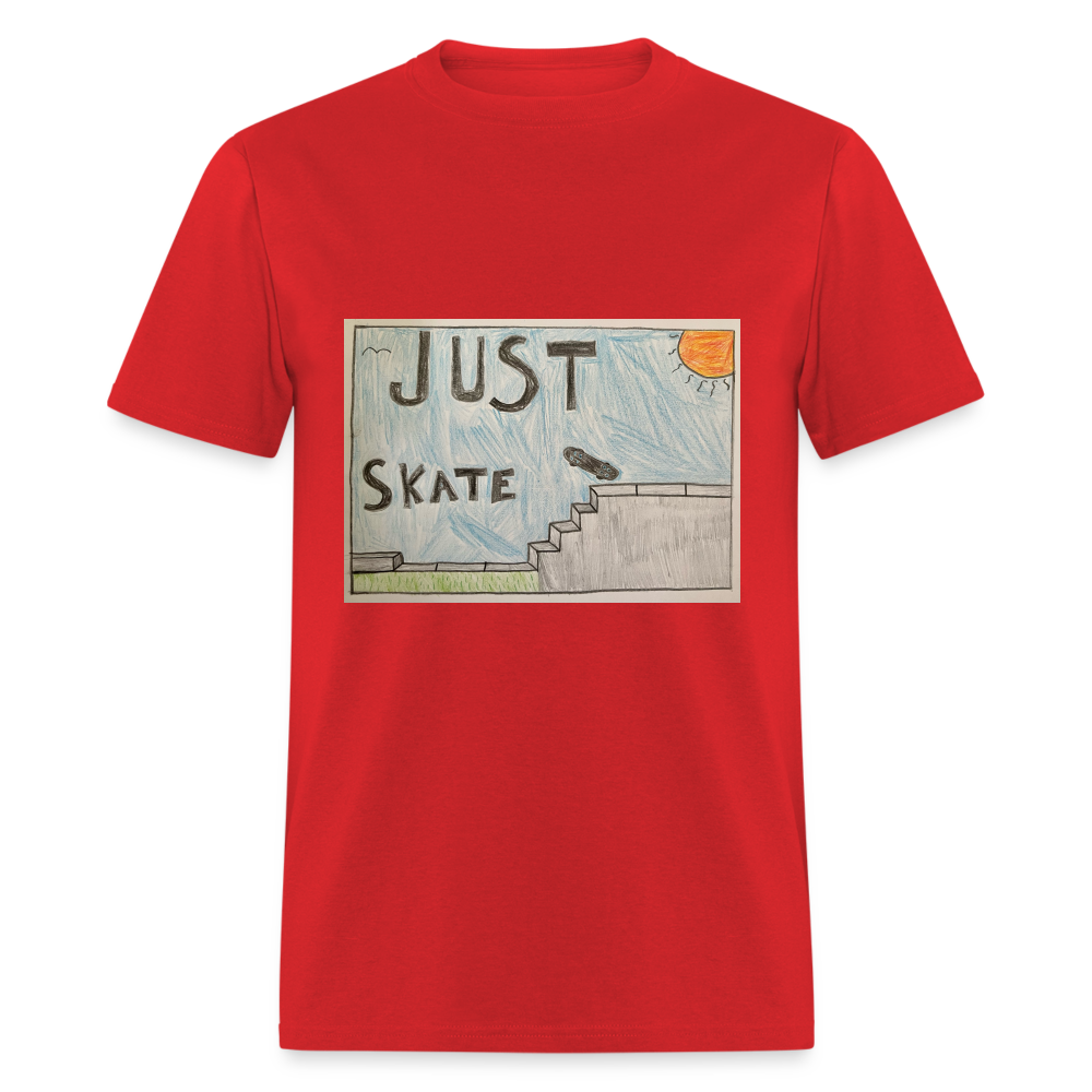 Brody's Just Skate T-Shirt - red
