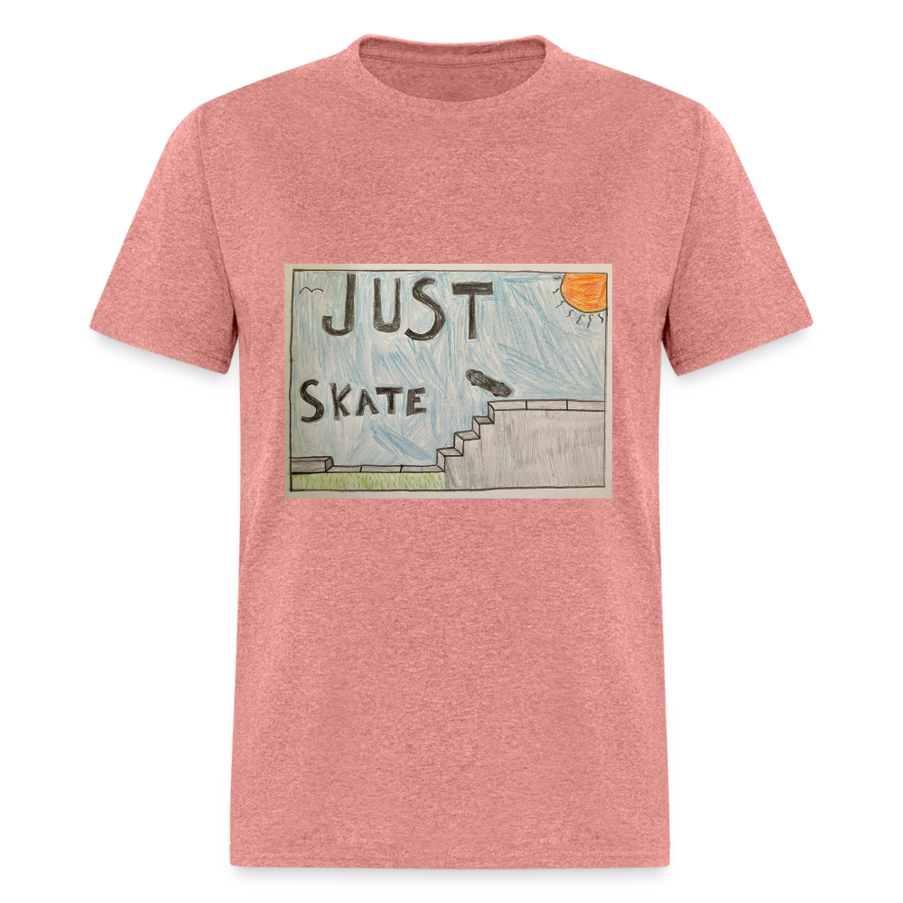Brody's Just Skate T-Shirt - heather mauve