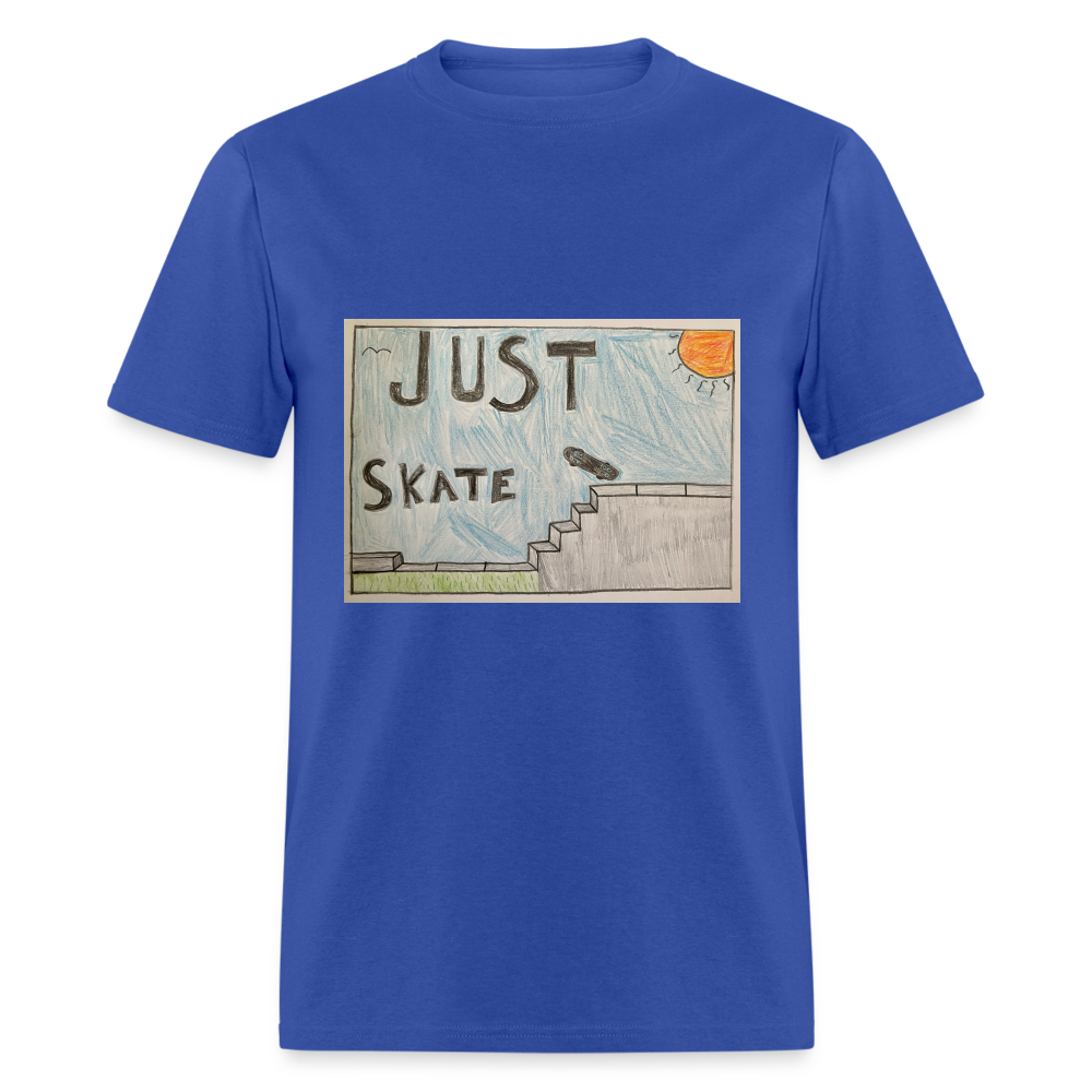Brody's Just Skate T-Shirt - royal blue