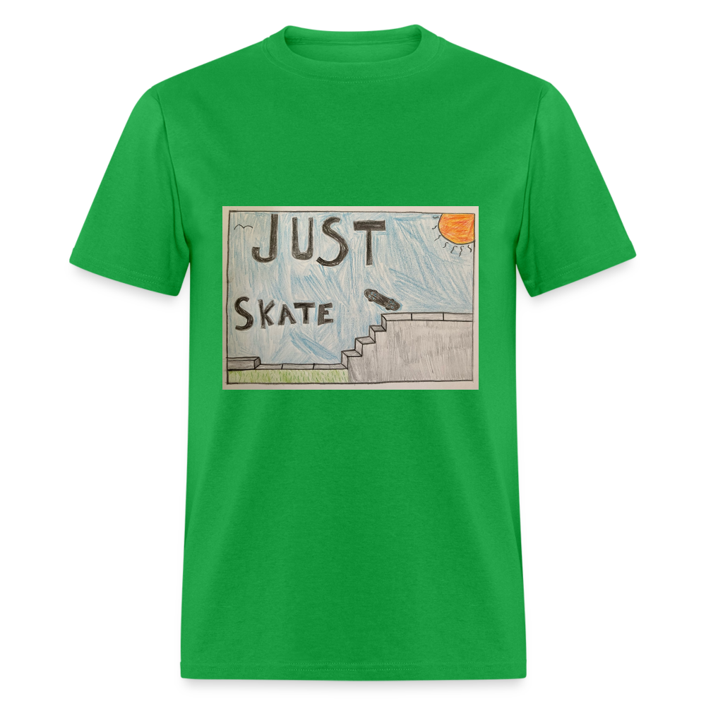 Brody's Just Skate T-Shirt - bright green