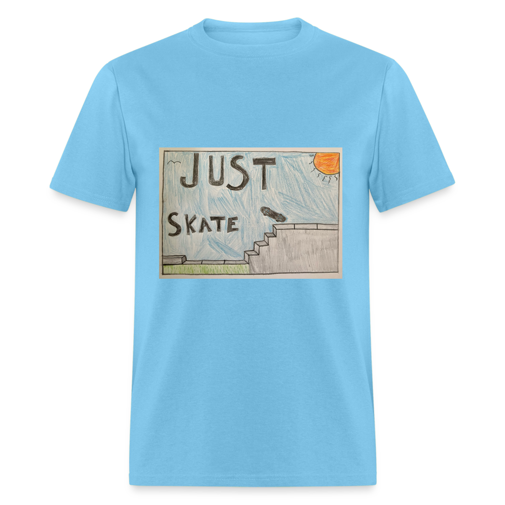 Brody's Just Skate T-Shirt - aquatic blue