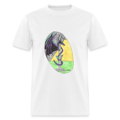 Oliver's Dragon T-Shirt - white
