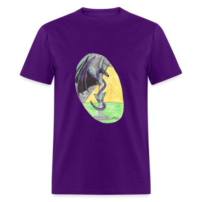 Oliver's Dragon T-Shirt - purple
