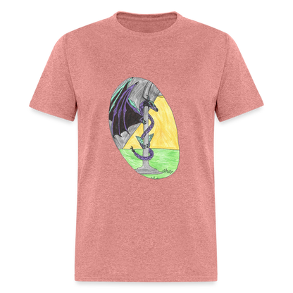 Oliver's Dragon T-Shirt - heather mauve