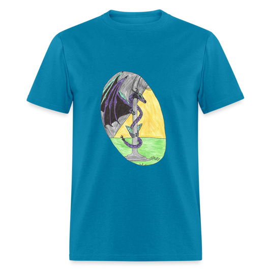 Oliver's Dragon T-Shirt - turquoise