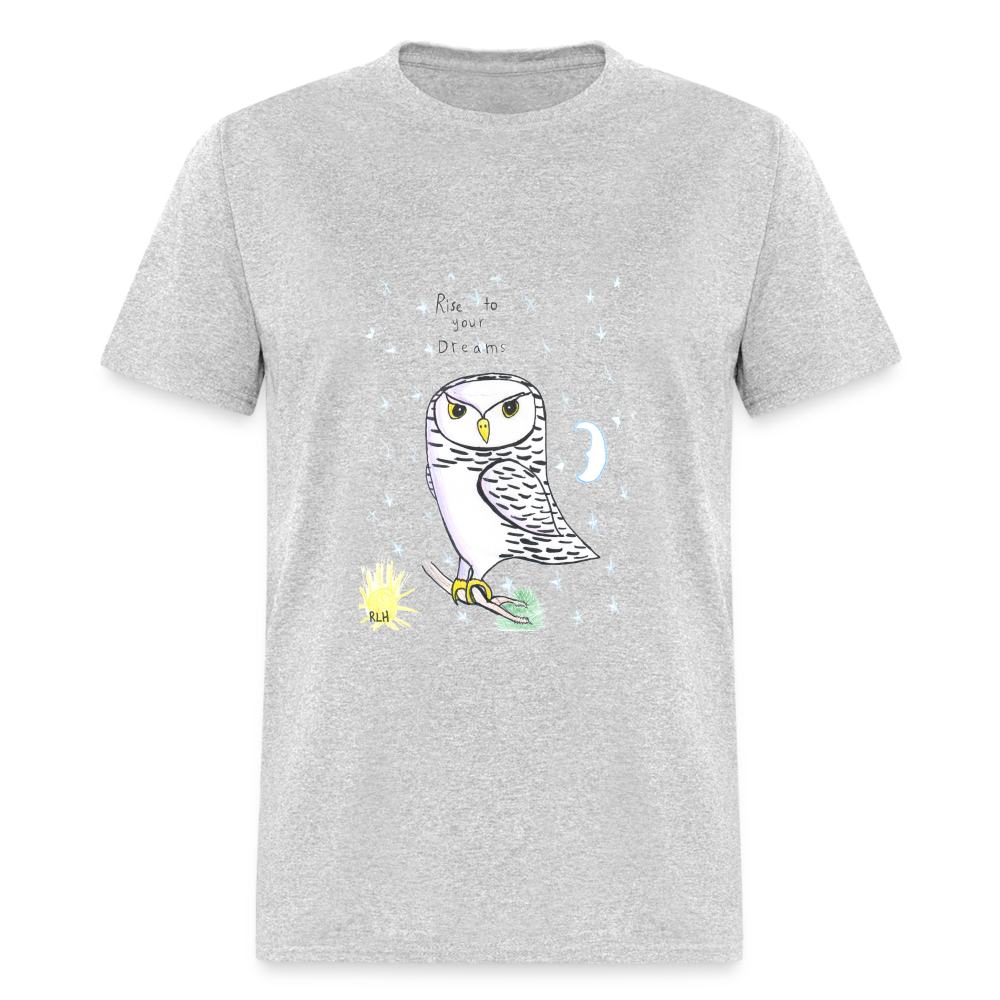 Rose's Rise to Your Dreams T-Shirt - heather gray
