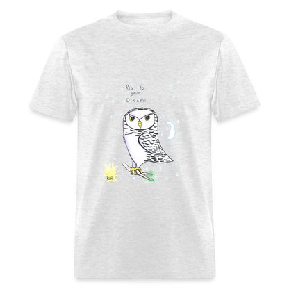 Rose's Rise to Your Dreams T-Shirt - light heather gray