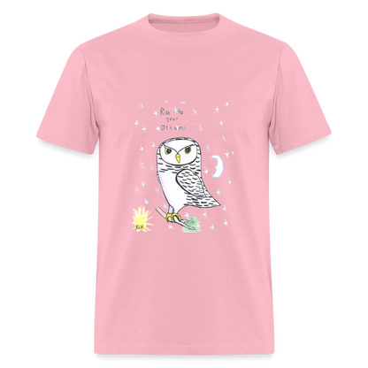 Rose's Rise to Your Dreams T-Shirt - pink
