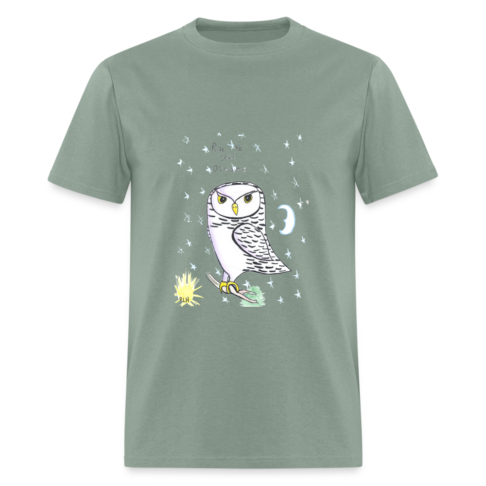 Rose's Rise to Your Dreams T-Shirt - sage