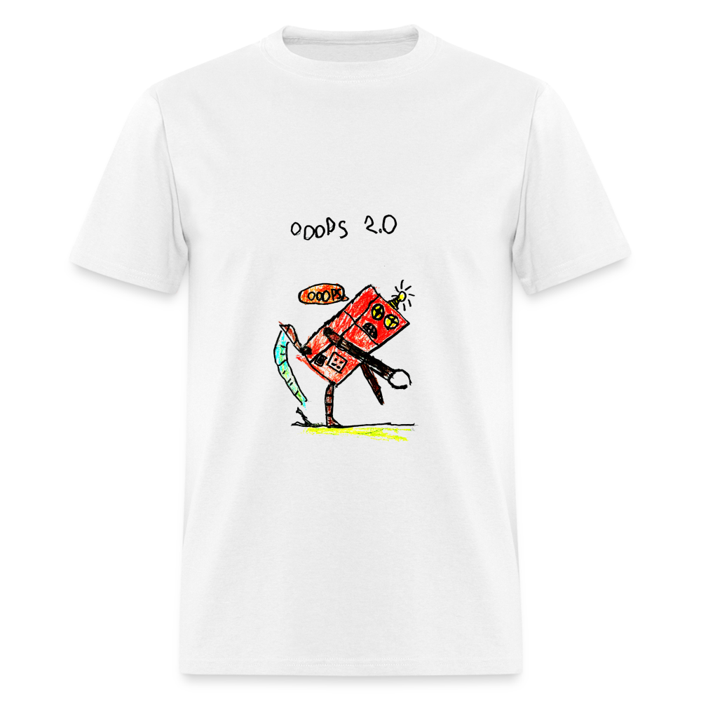 Kelvyn's Ooops 2.0 Shirt - white