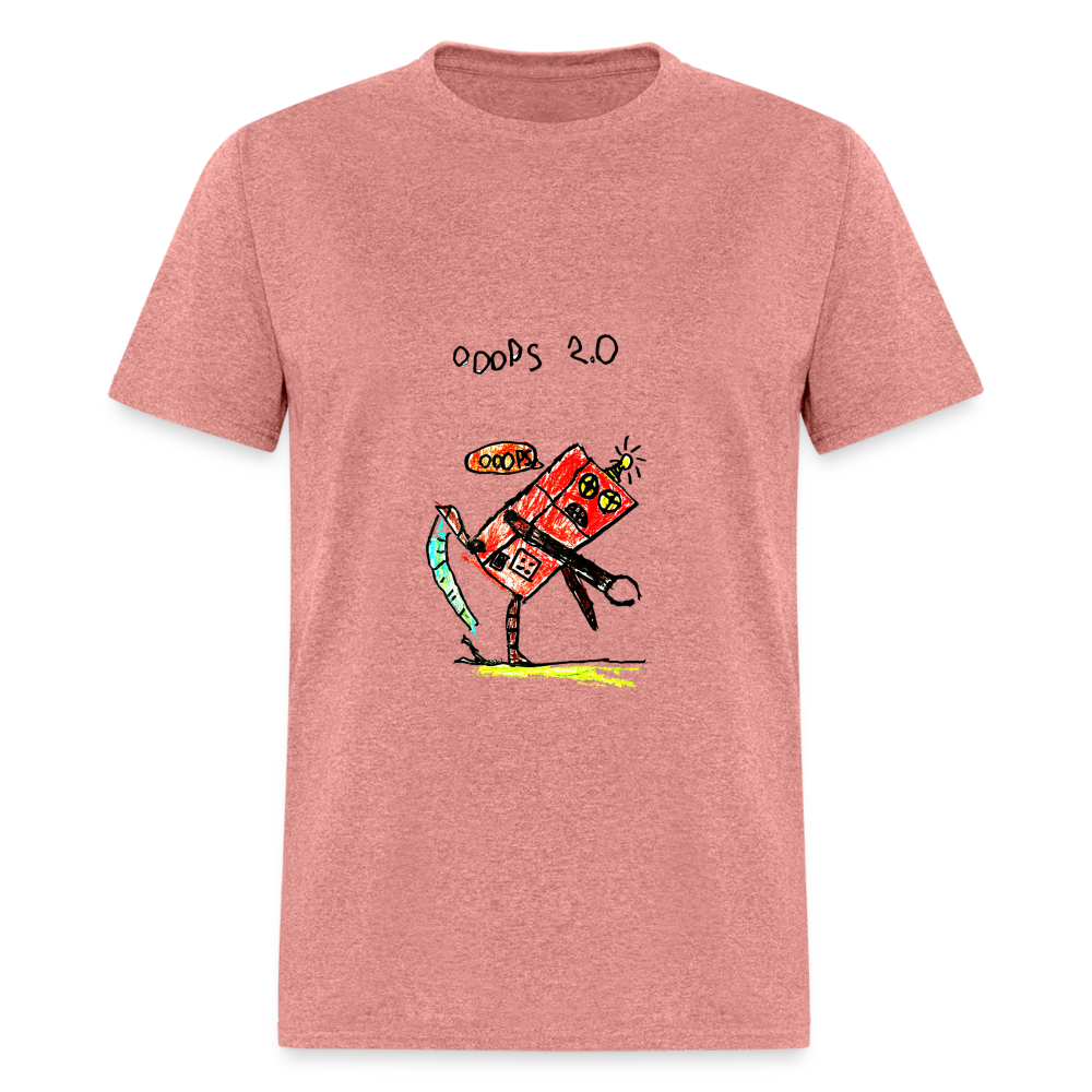 Kelvyn's Ooops 2.0 Shirt - heather mauve
