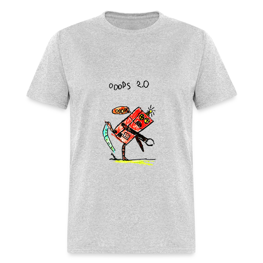 Kelvyn's Ooops 2.0 Shirt - heather gray