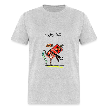 Kelvyn's Ooops 2.0 Shirt - heather gray