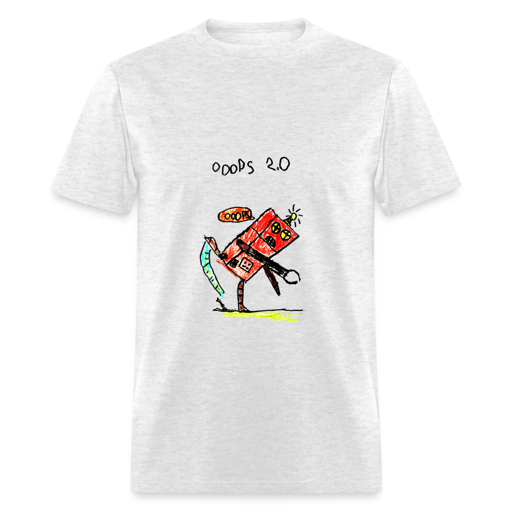 Kelvyn's Ooops 2.0 Shirt - light heather gray