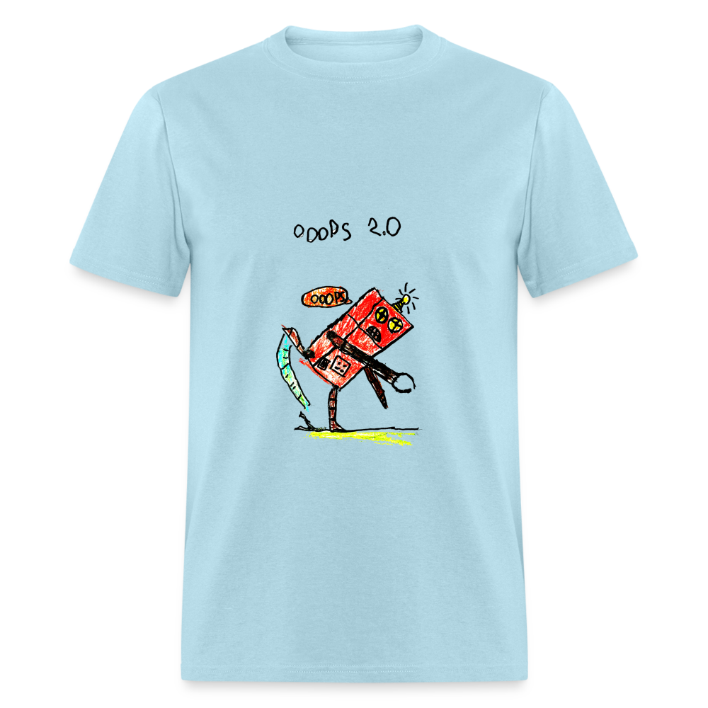 Kelvyn's Ooops 2.0 Shirt - powder blue