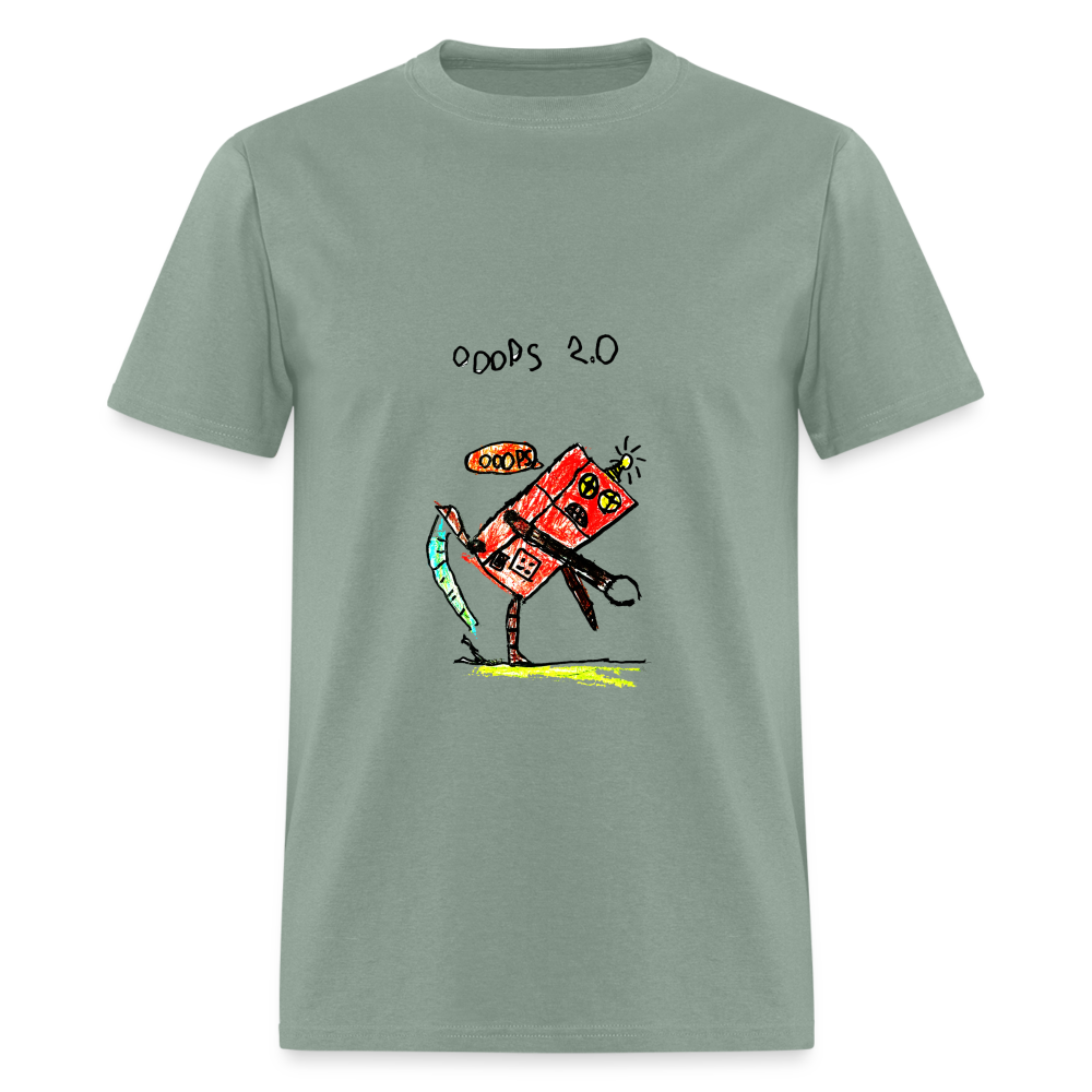 Kelvyn's Ooops 2.0 Shirt - sage