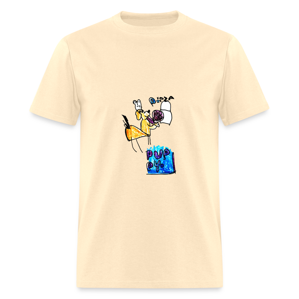 Evelyn's Pizza Puppy T-Shirt - natural