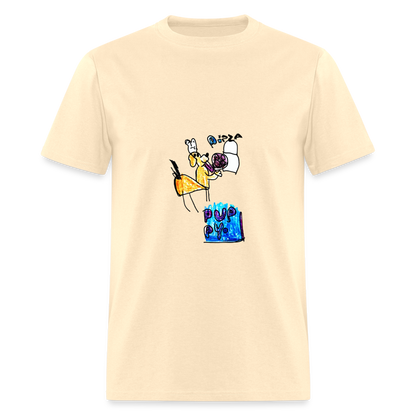 Evelyn's Pizza Puppy T-Shirt - natural