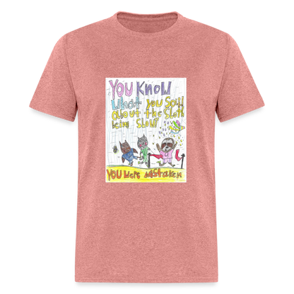Adelyn's You Were Mistaken T-Shirt - heather mauve