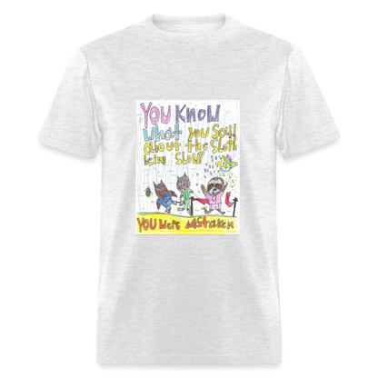 Adelyn's You Were Mistaken T-Shirt - light heather gray
