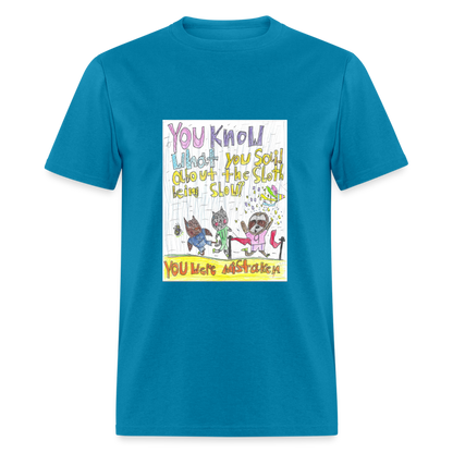 Adelyn's You Were Mistaken T-Shirt - turquoise