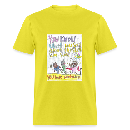 Adelyn's You Were Mistaken T-Shirt - yellow