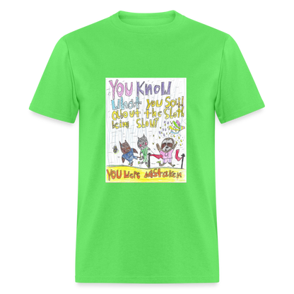 Adelyn's You Were Mistaken T-Shirt - kiwi