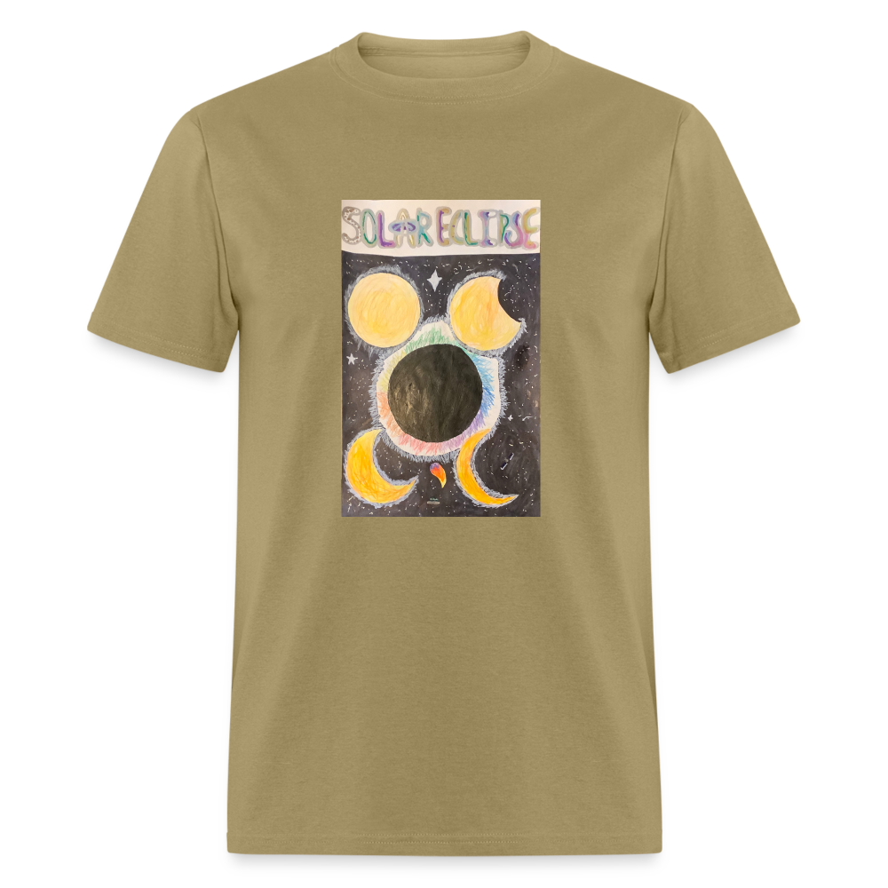 Ellie's Solar Eclipse T-Shirt - khaki