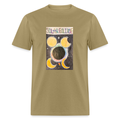 Ellie's Solar Eclipse T-Shirt - khaki