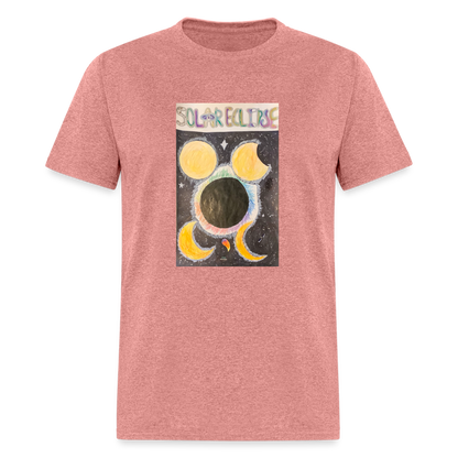 Ellie's Solar Eclipse T-Shirt - heather mauve