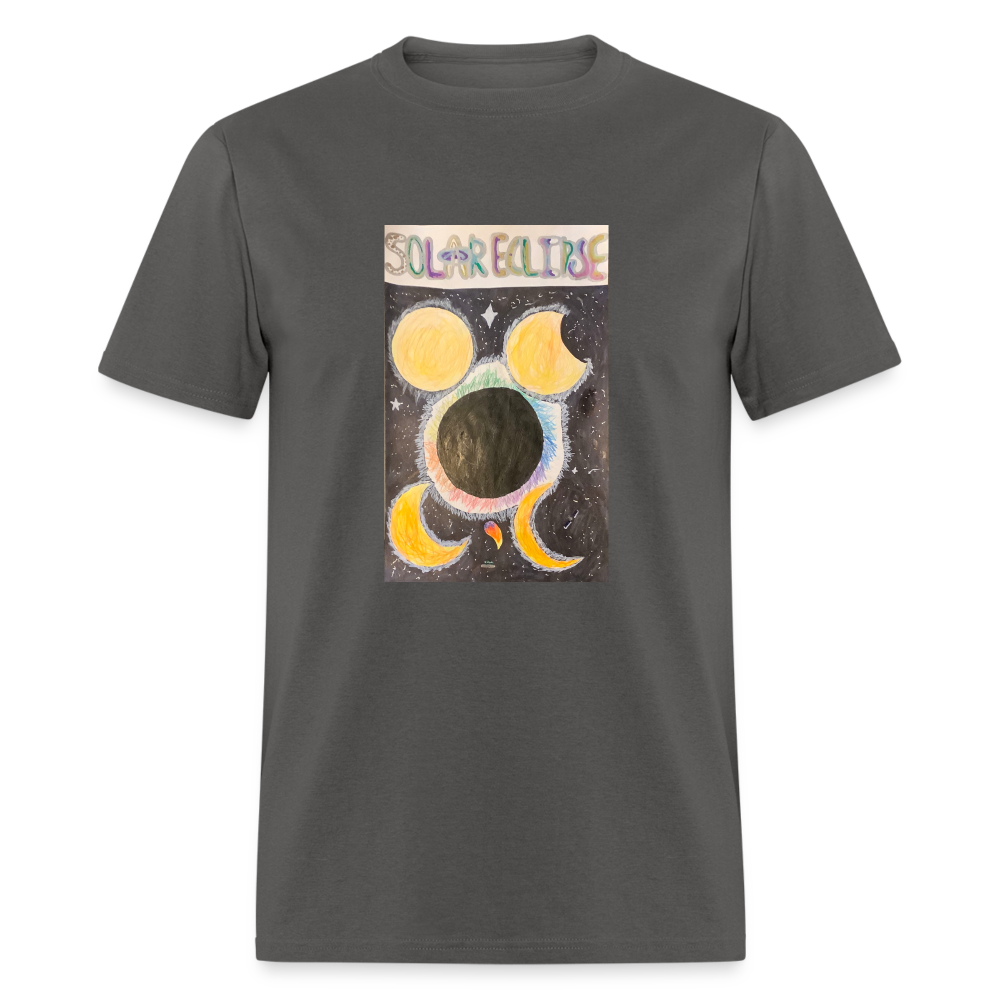 Ellie's Solar Eclipse T-Shirt - charcoal