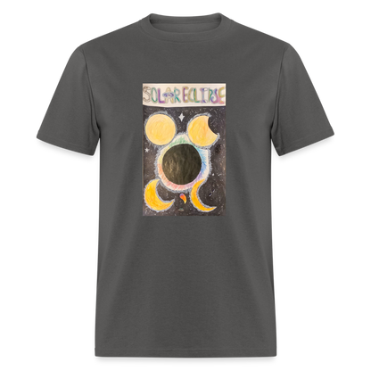 Ellie's Solar Eclipse T-Shirt - charcoal