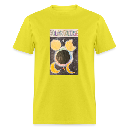 Ellie's Solar Eclipse T-Shirt - yellow