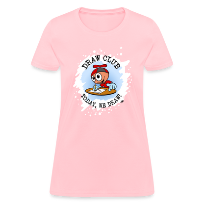 GooGenius Draw Club Women's Official T-Shirt - pink
